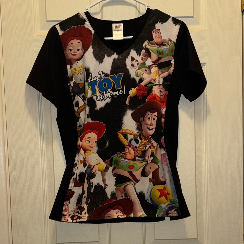 Toy Story Graphic Scrub Top